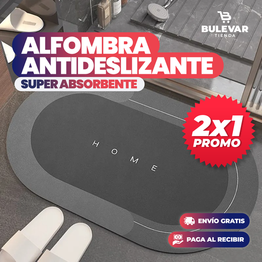 PROMO 2X1 ALFOMBRA ANTIDESLIZANTE SÚPER ABSORBENTE