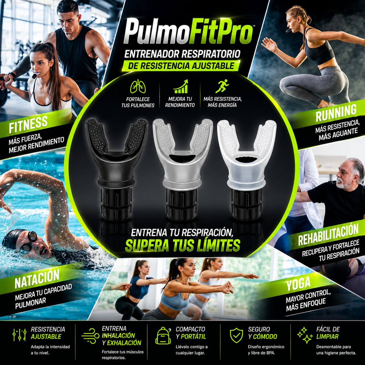 PulmoFitPro™ | Rendimiento Sin Límites