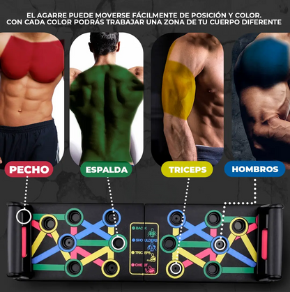 Tabla Profesional de Flexiones 9 en 1  😱35% DE DESCUENTO😱