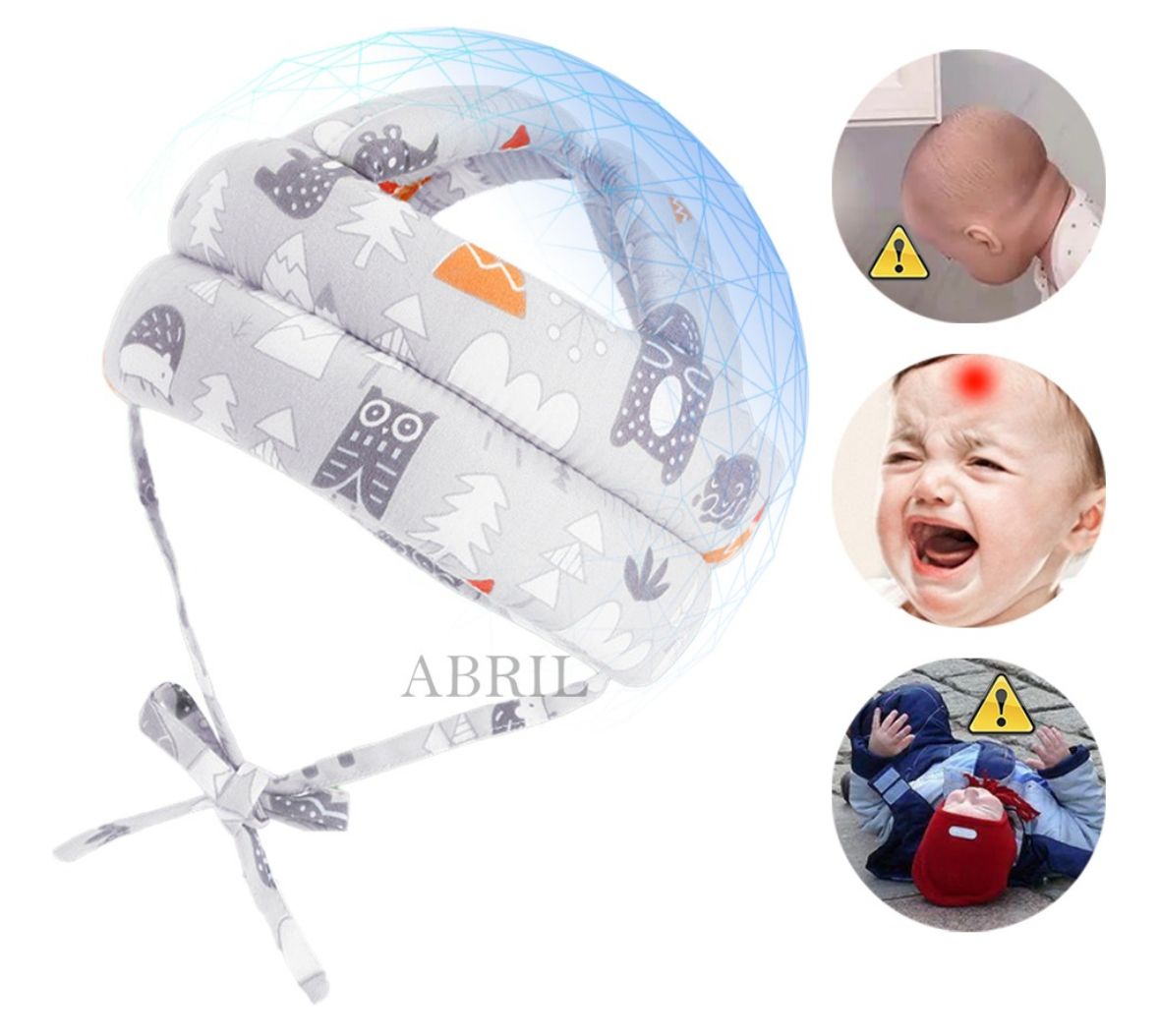 Casco Protector Anti golpes para bebes