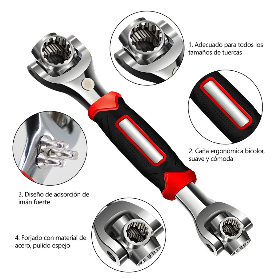 Power-Max™️ORIGINAL LLAVE INGLESA MULTIUSOS 48 EN 1