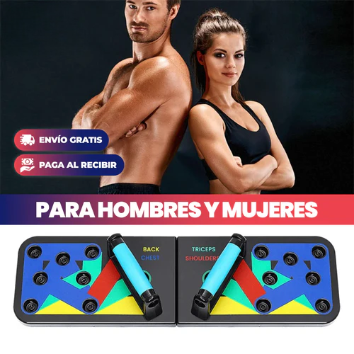 Tabla Profesional de Flexiones 9 en 1  😱35% DE DESCUENTO😱