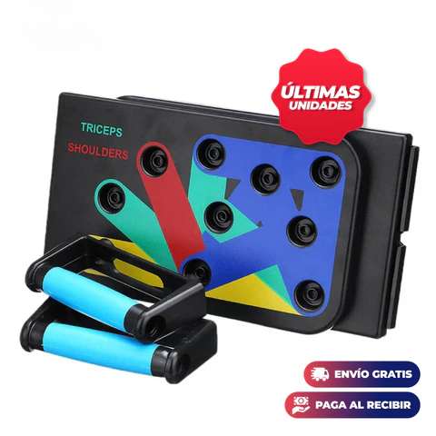 Tabla Profesional de Flexiones 9 en 1  😱35% DE DESCUENTO😱